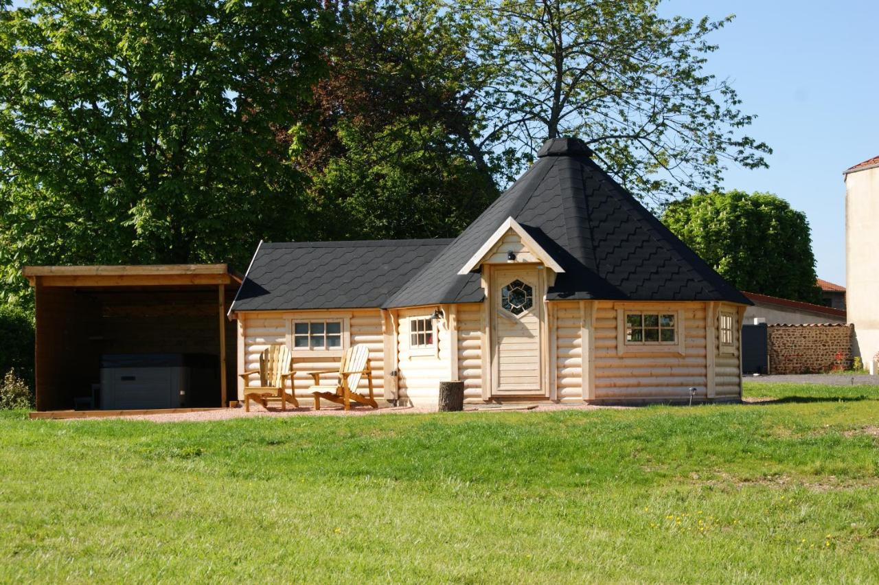 Les Cabanes Du Grand Nord Pradines  Exterior foto